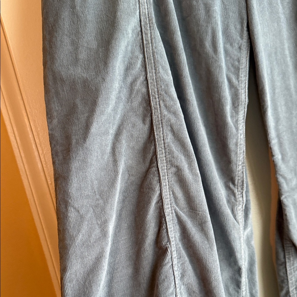 Free People Slate Gray Libre Wide-Leg Flare Cords 31 NWT - Picture 6 of 12